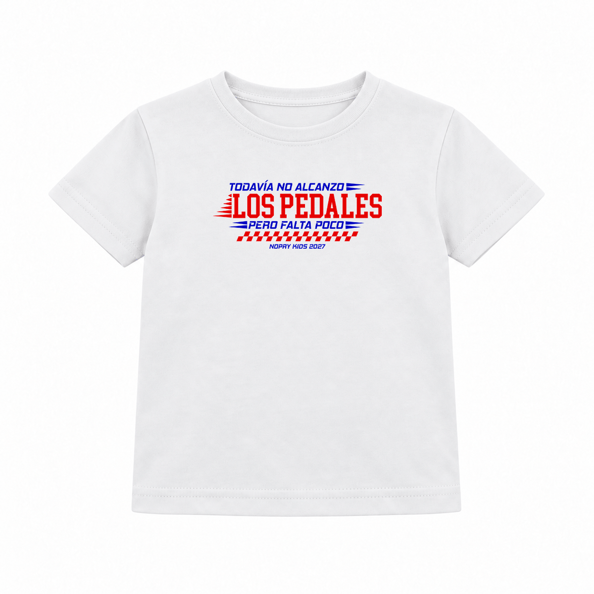 Polera Todavía no alcanzo los pedales / niño