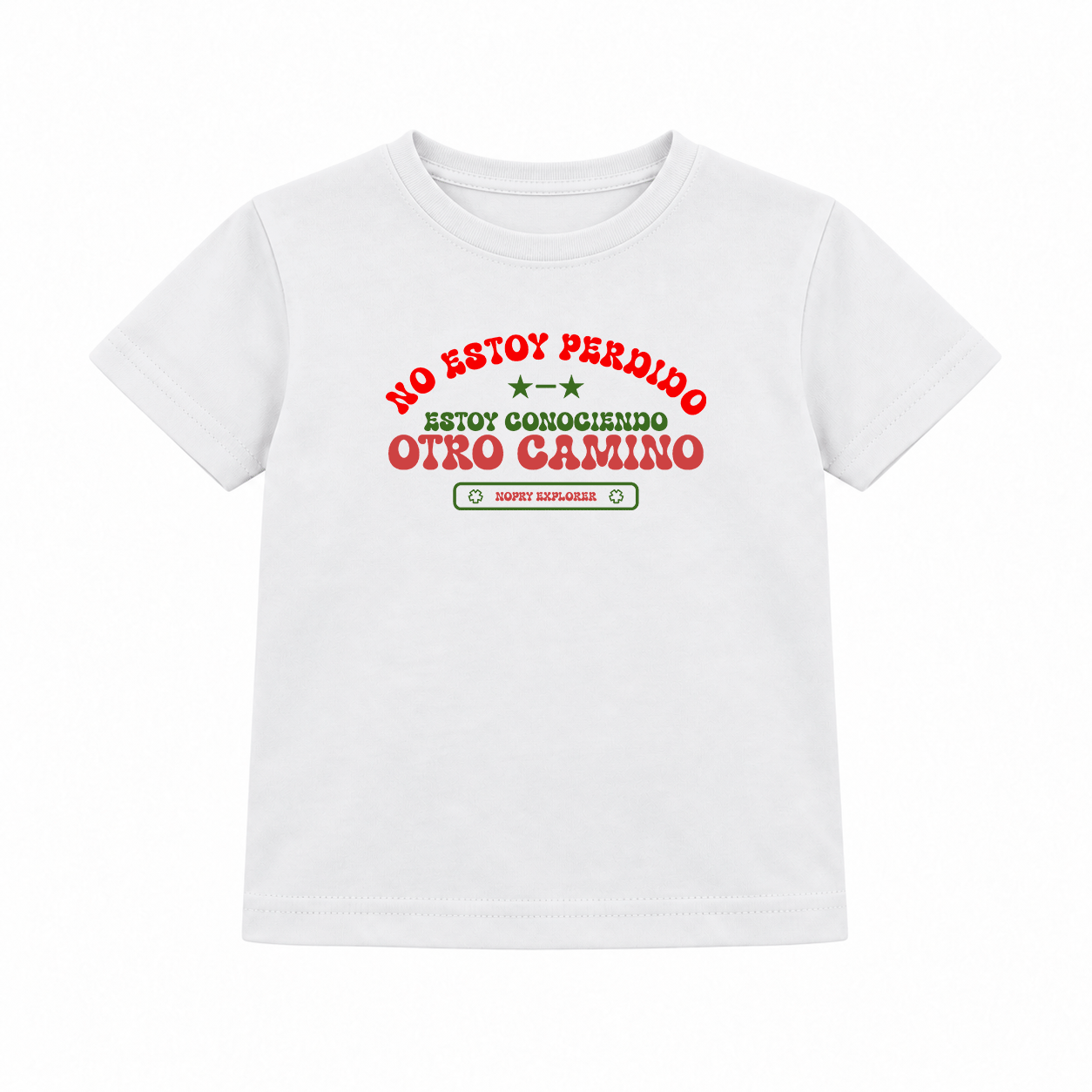 Polera Conociendo otro camino / niño