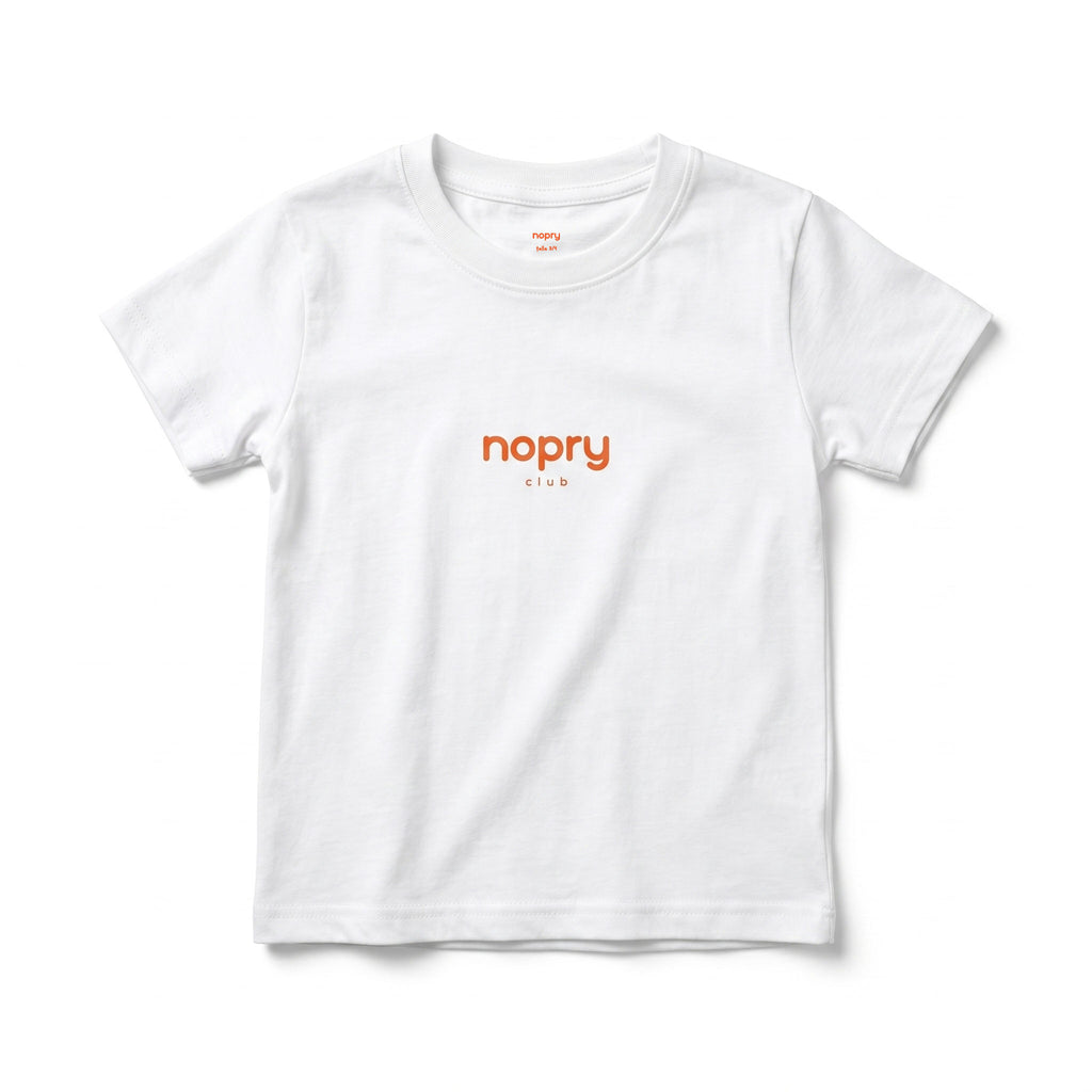 Polera manga corta blanca / F1 nopry