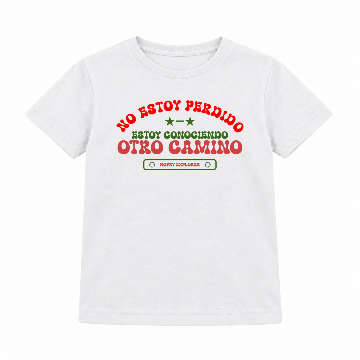 Polera Conociendo otro camino / niño