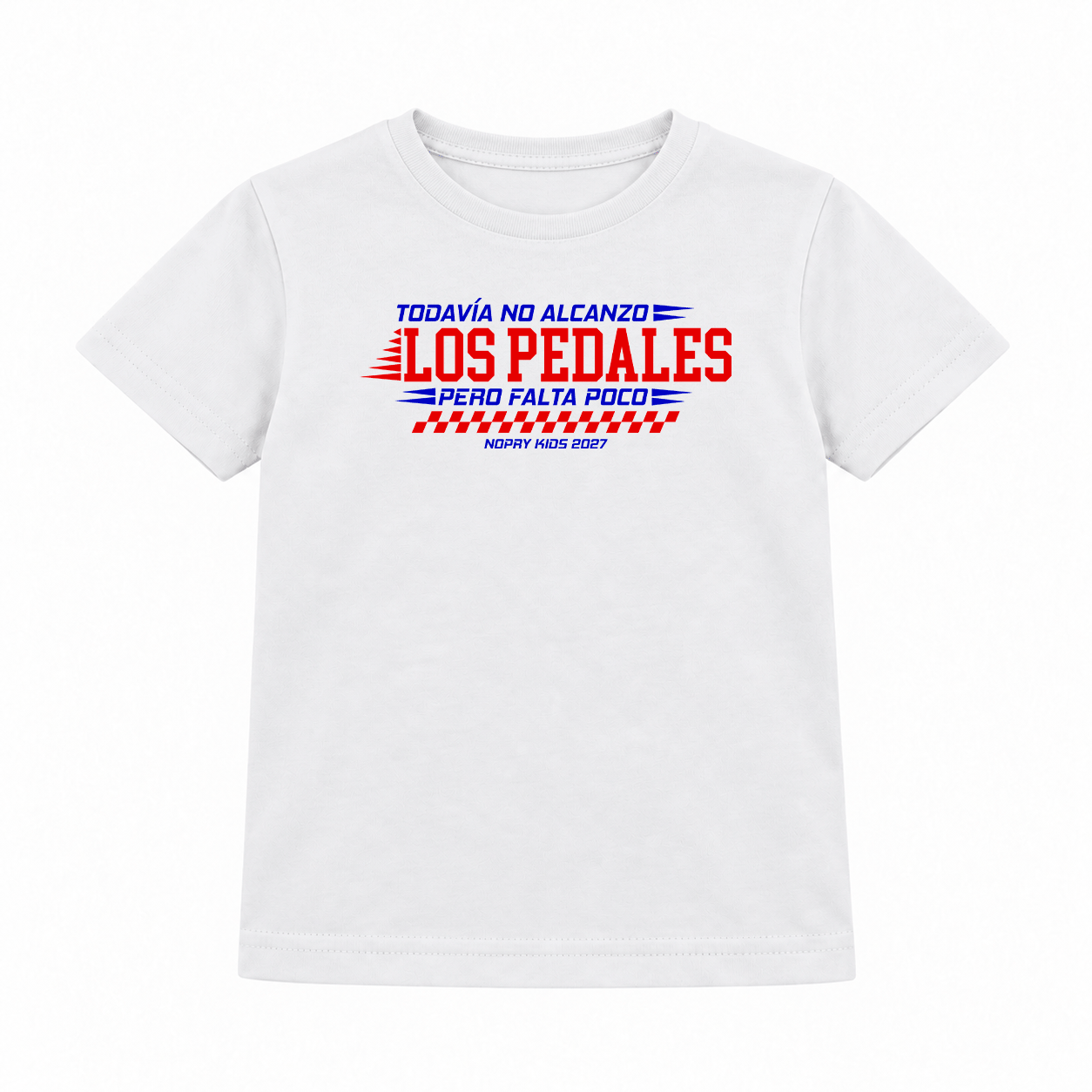 Polera Todavía no alcanzo los pedales / niño