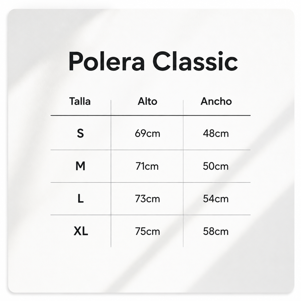 Polera Classic Parches CL