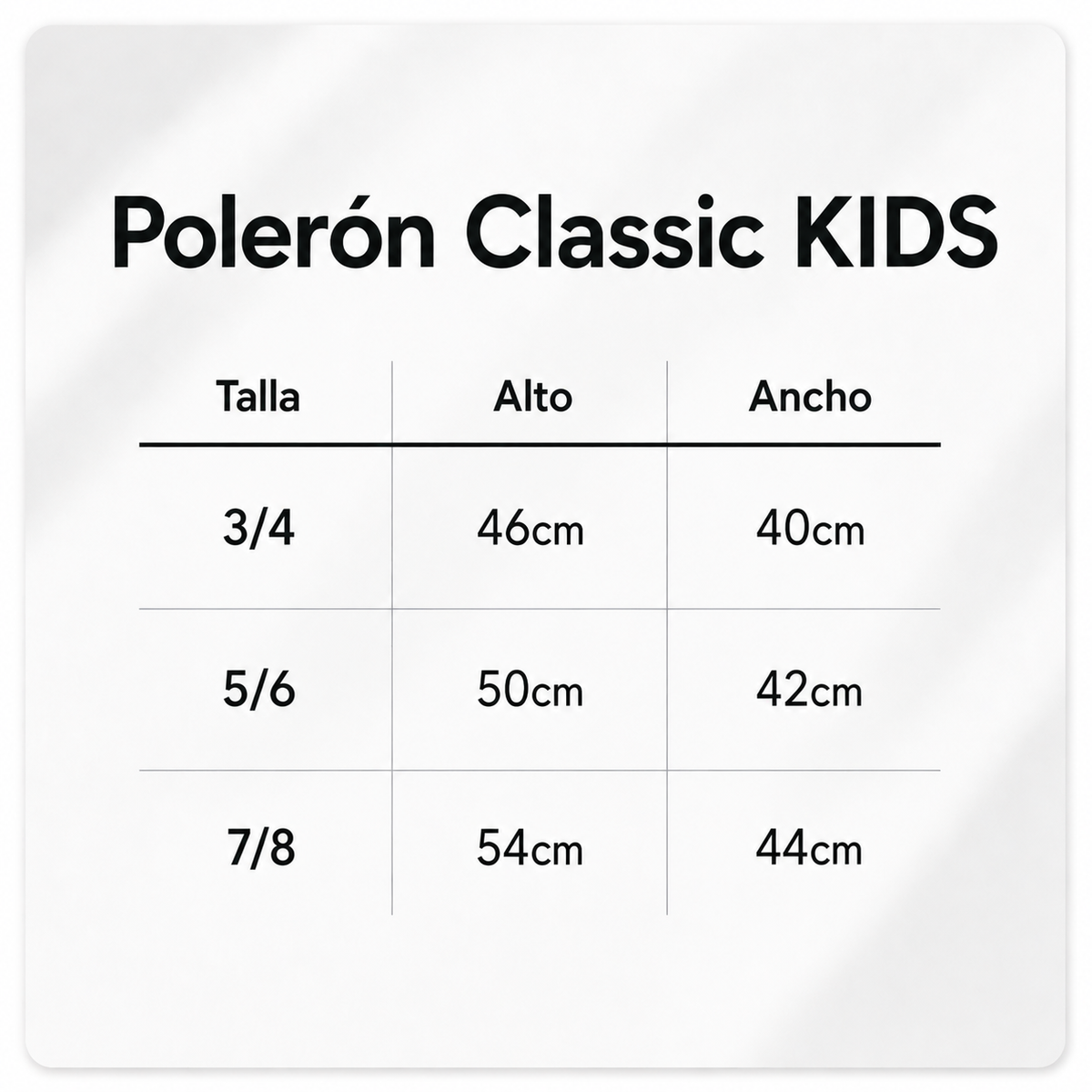 Poleron Classic NIÑO MOTOR