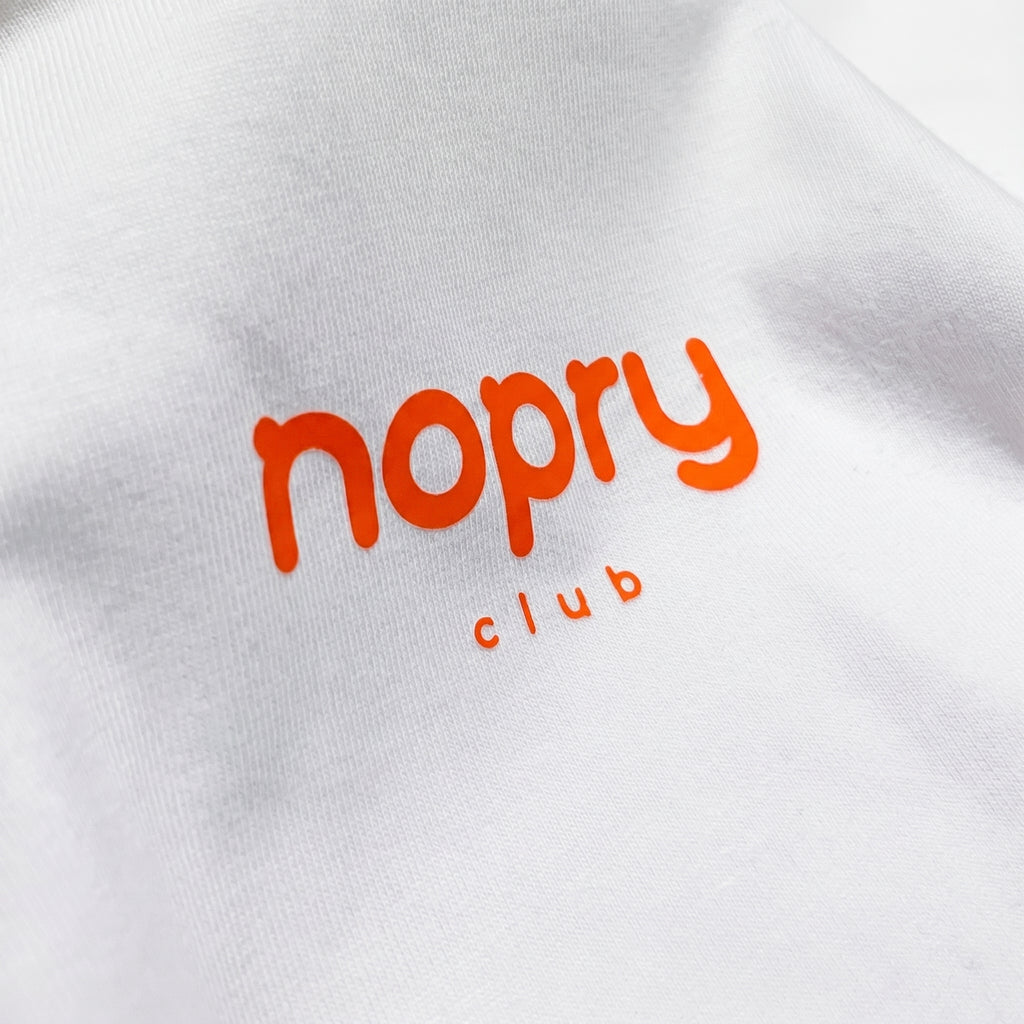 Polera manga larga blanca / F1 nopry