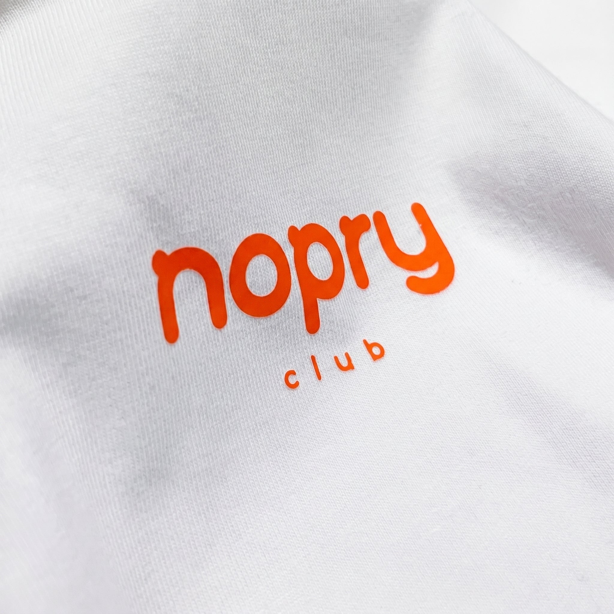 Polera manga larga blanca / F1 nopry