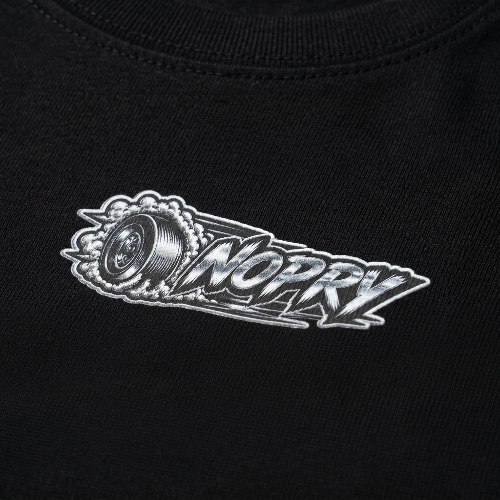 Polera manga corta negra / Monster Truck