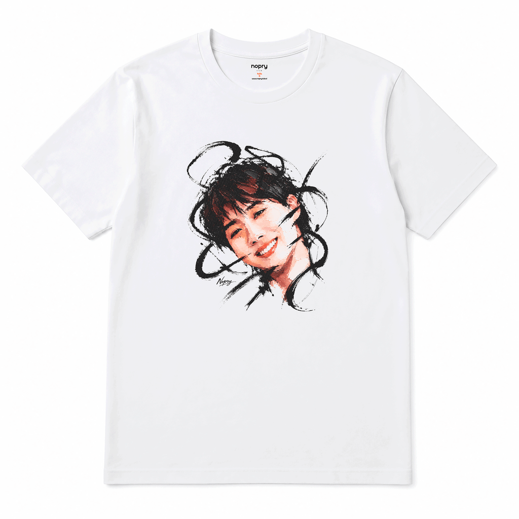 Polera J-Hope acuarela PORTRAIT