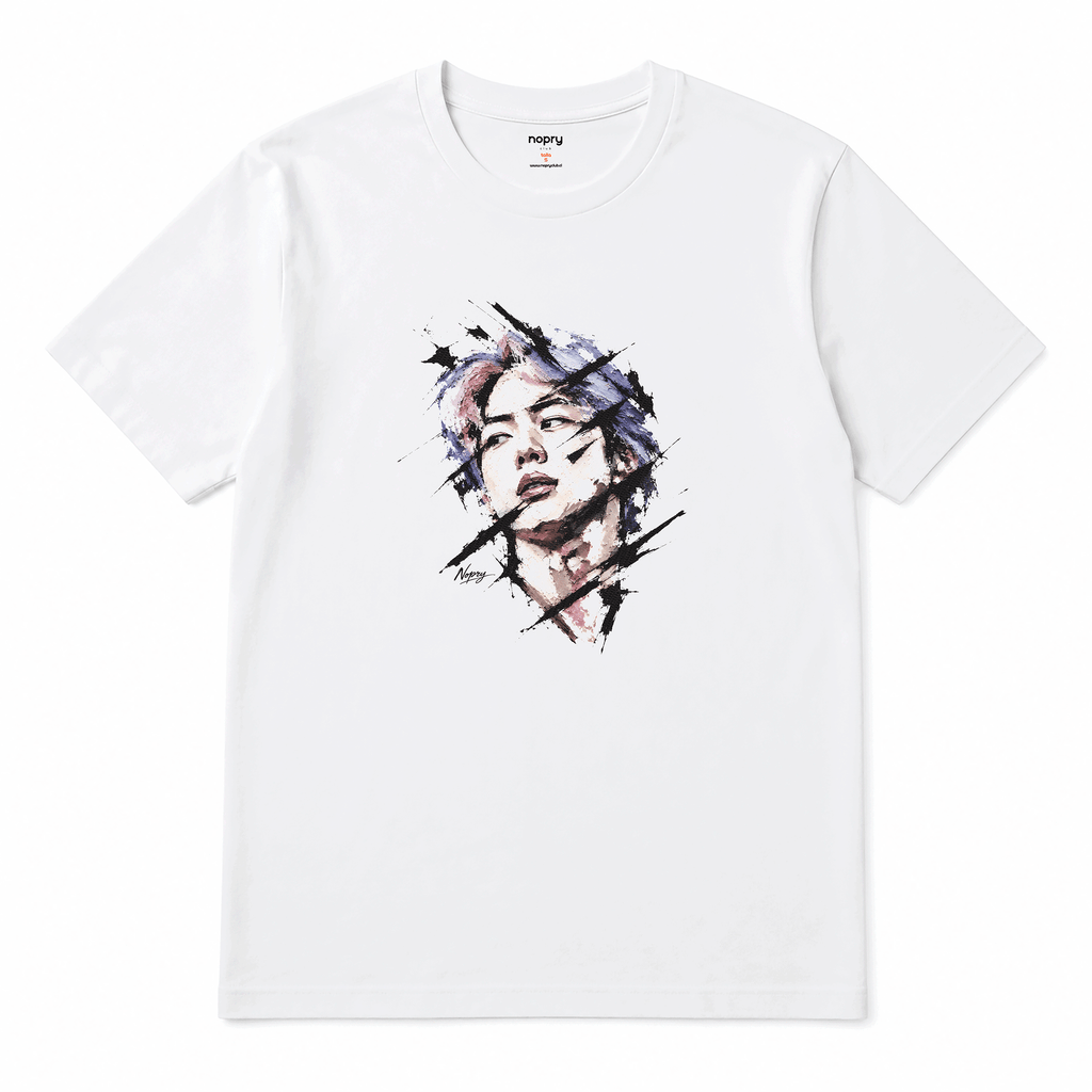 Polera JIN acuarela PORTRAIT