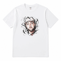 Polera MAC MILLER acuarela PORTRAIT