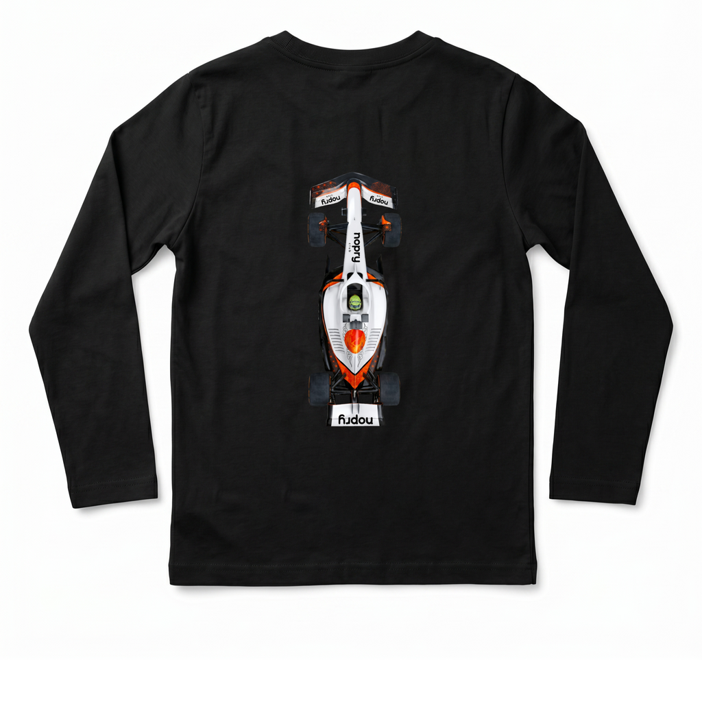 Polera manga larga negra / F1 nopry