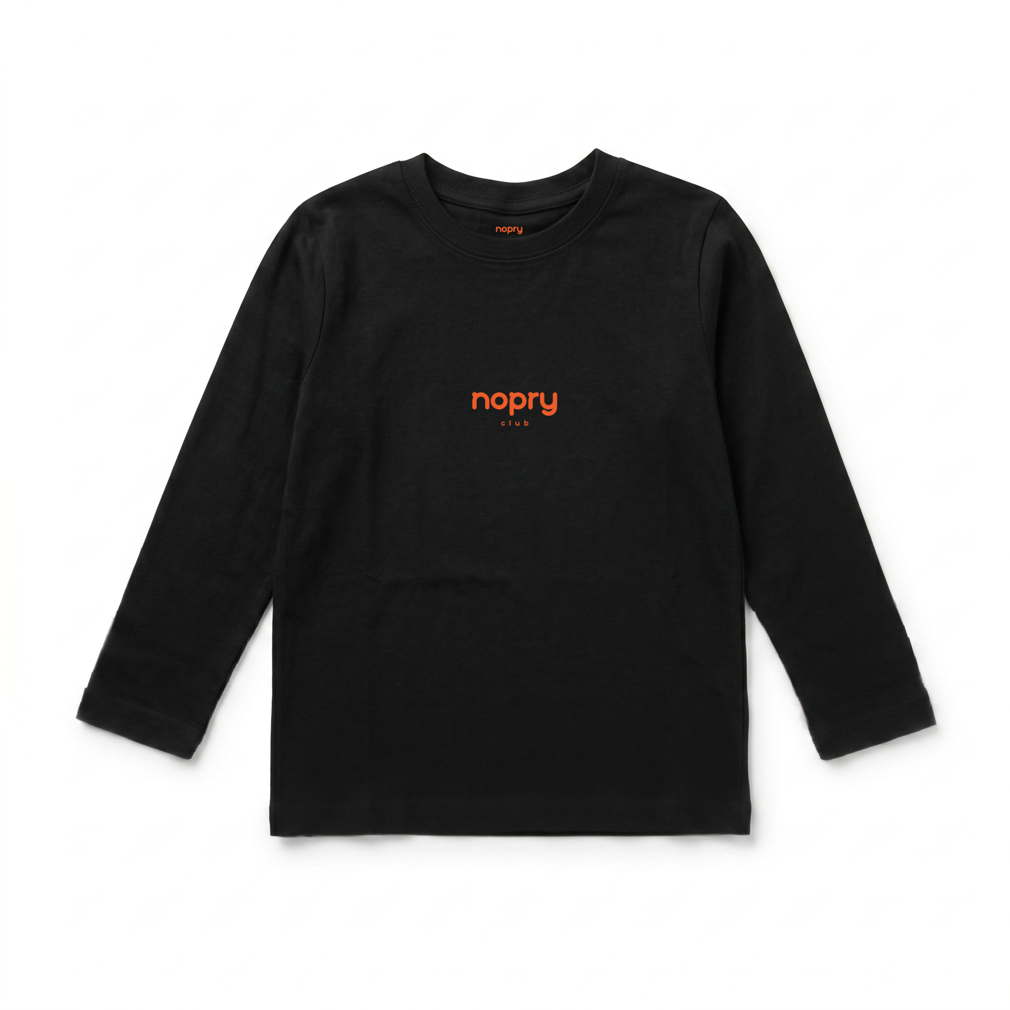 Polera manga larga negra / F1 nopry