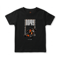 Polera manga corta negra / MOTO
