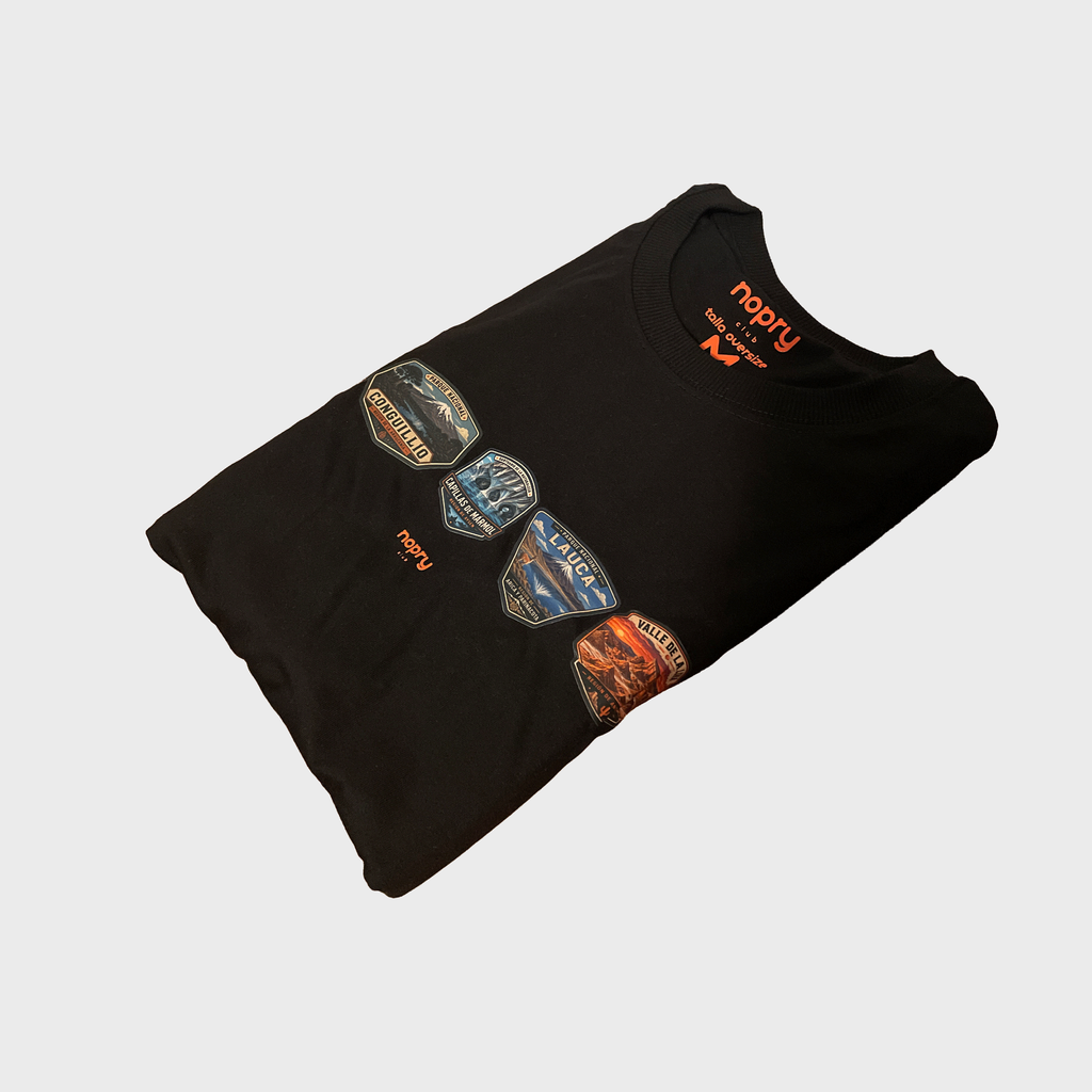 Polera OVERSIZE Parches CL