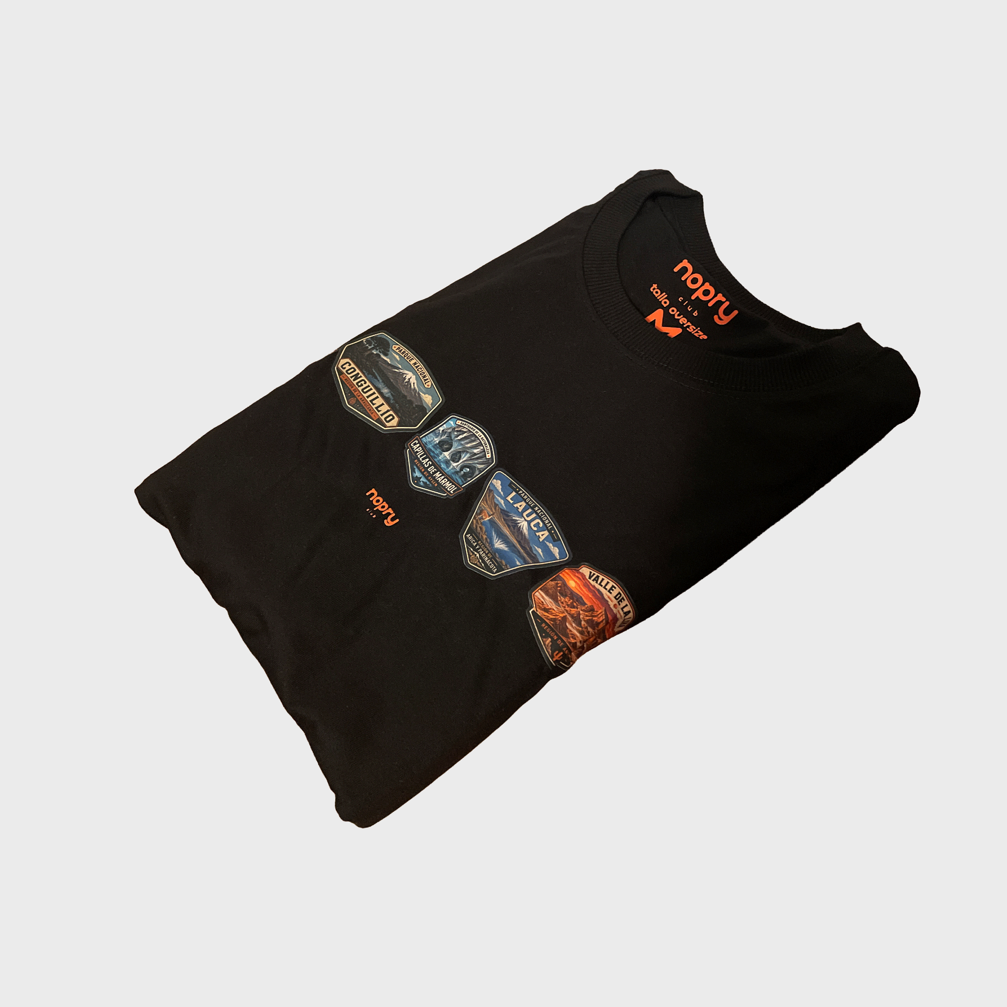 Polera OVERSIZE Parches CL