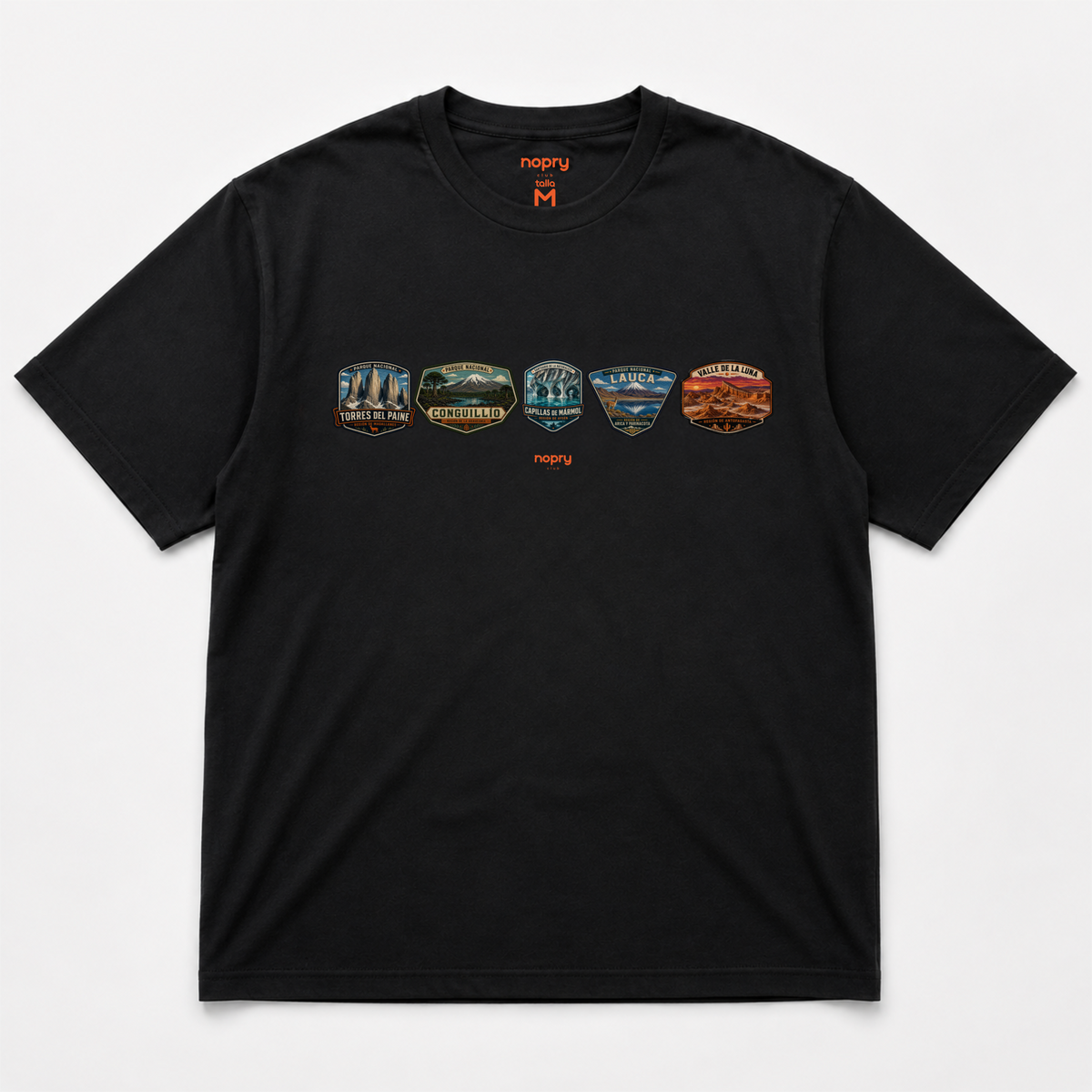Polera OVERSIZE Parches CL