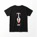 Polera manga corta negra / F1 nopry