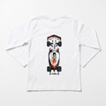 Polera manga larga blanca / F1 nopry