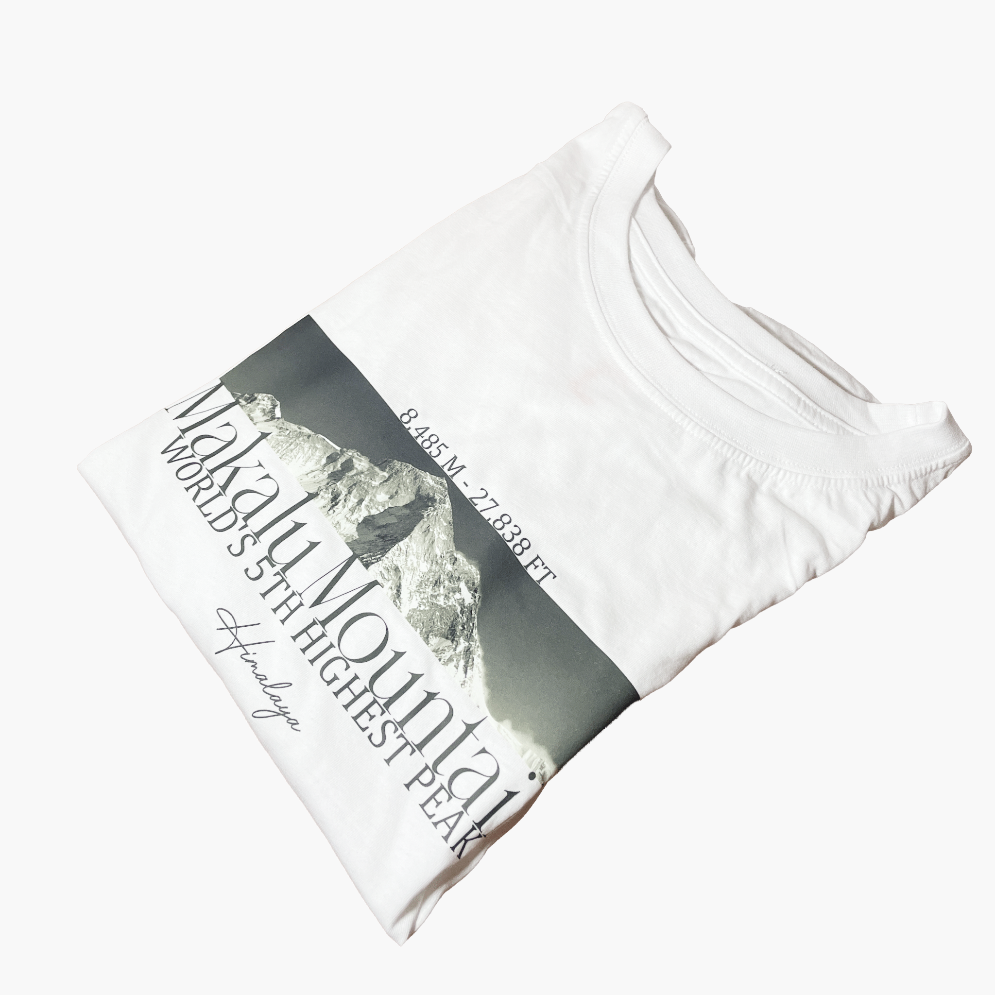 Polera Corta Mujer MAKALU MOUNTAIN Blanca