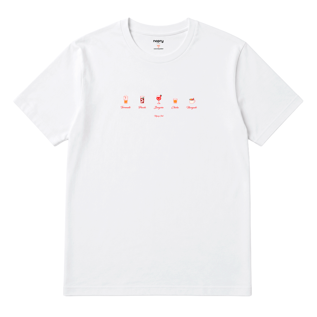 Polera Tragos típicos chile