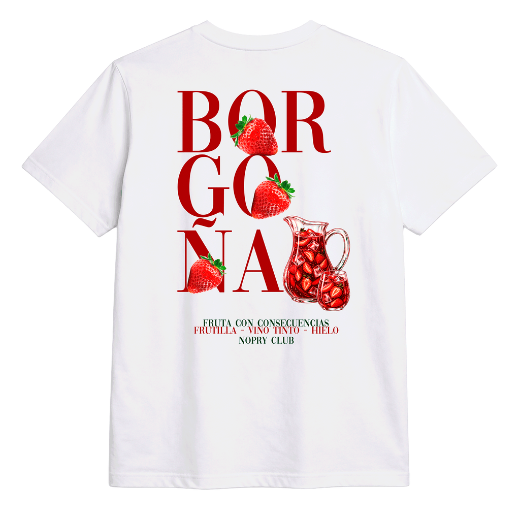 Polera Borgoña