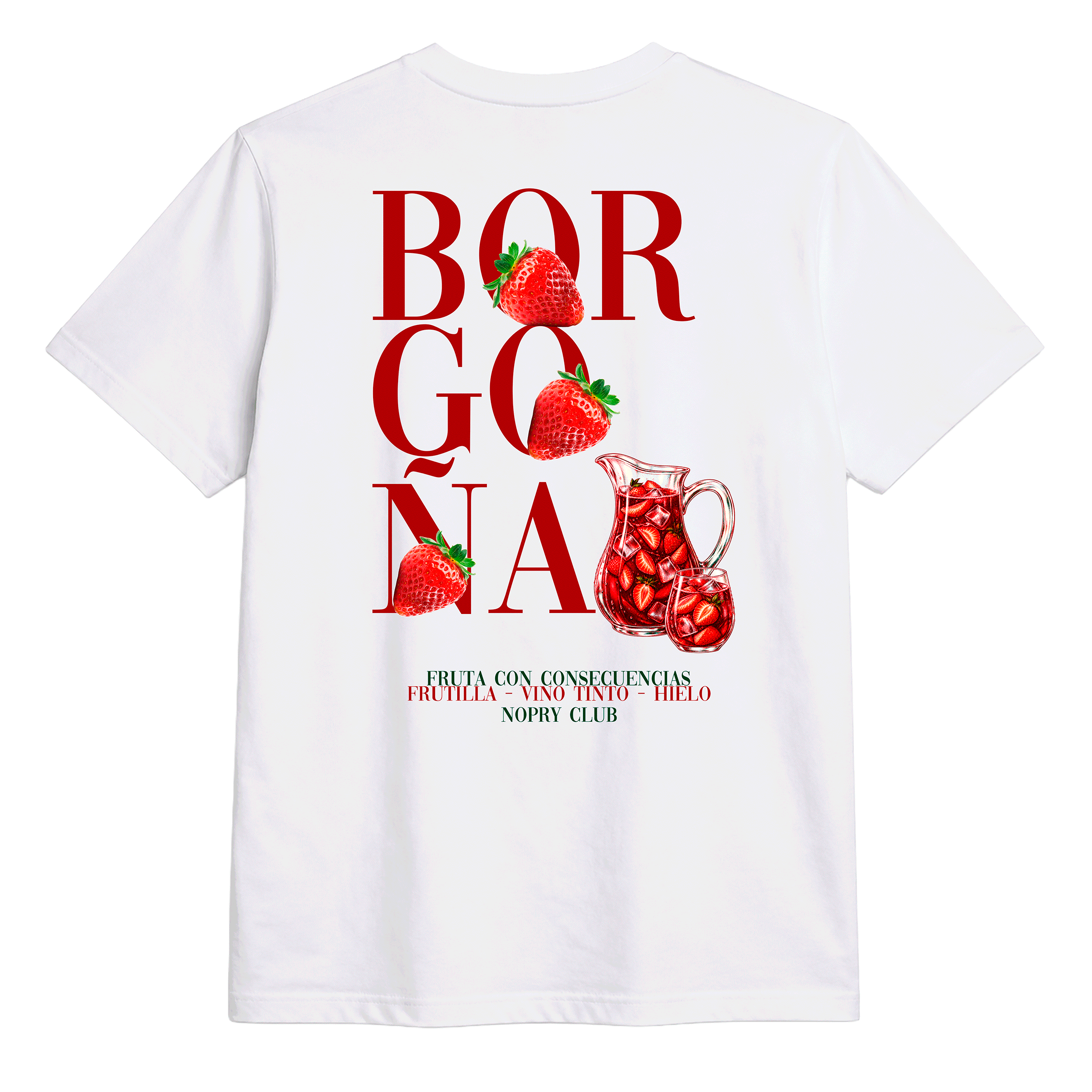 Polera Borgoña