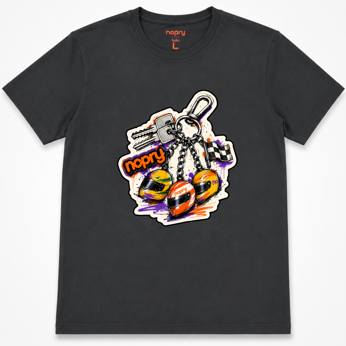 Polera Classic llaves Ebano